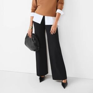 SPANXsupersmooth™ PerfectFit Ponte Wide Leg Pant Sz XL TALL Black